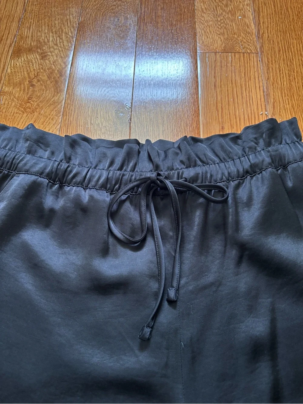 Express Black Ruffled Drawstring dressy women’s Pants